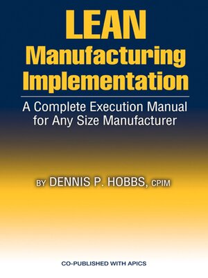 cover image of LEAN Manufacturing Implementation